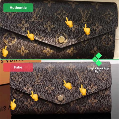 lv marco wallet real vs|authentic louis vuitton wallet.